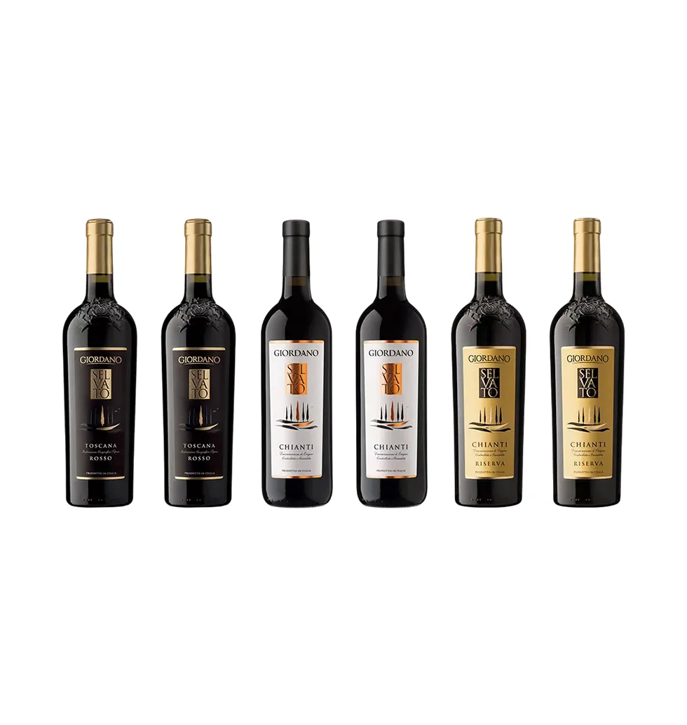 Rich Red Wine Selection