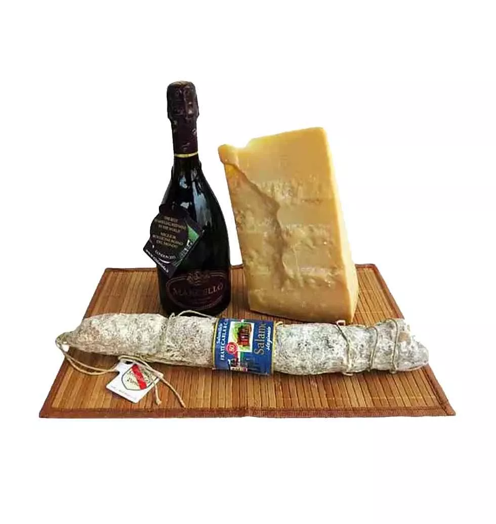 Captivating Wine N Cheese Treat