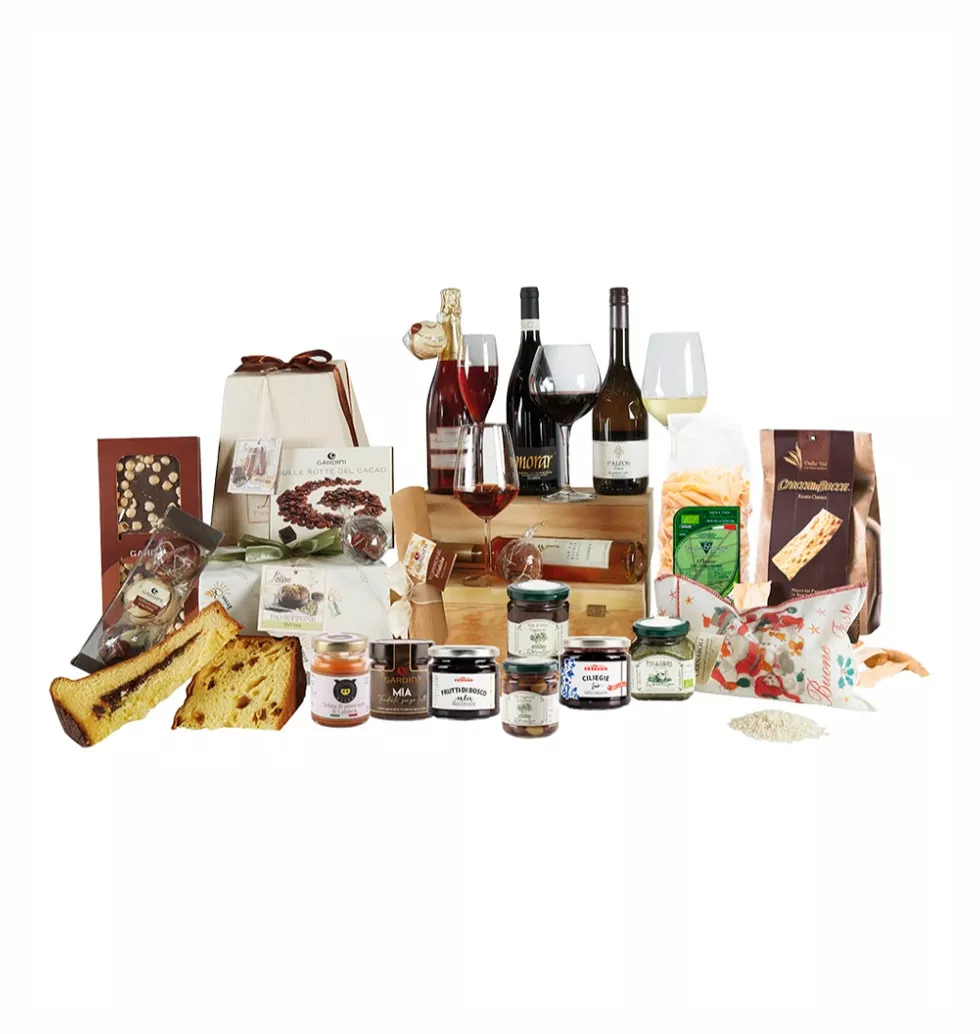 Wine & Treats Holiday Hamper